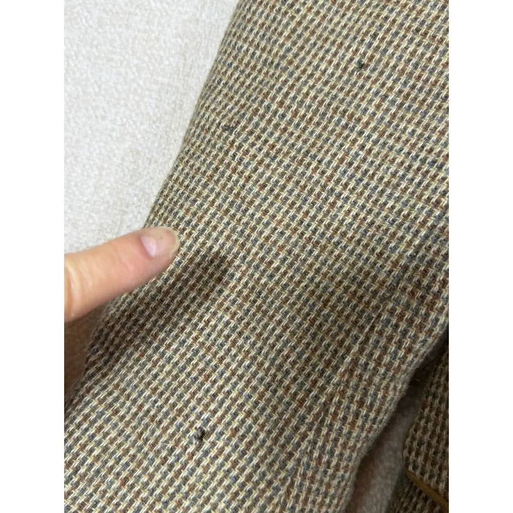 Pendleton Men 44 Brown 100% Virgin Wool  Western Blazer Jacket Sport Coat